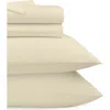 California Design Den Grand Indulgence 1000 Thread Count 100% Cotton Sateen Sheet Set In Neutral