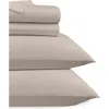 California Design Den Grand Indulgence 1000 Thread Count 100% Cotton Sateen Sheet Set In Neutral