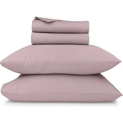 California Design Den Grand Indulgence 1000 Thread Count 100% Cotton Sateen Sheet Set In Pink