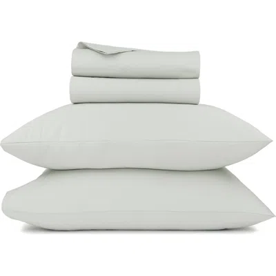 California Design Den Grand Indulgence 1000 Thread Count 100% Cotton Sateen Sheet Set In Silver
