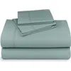California Design Den Hotel Luxe 800 Thread Count 100% Cotton Sateen Sheet Set In Green