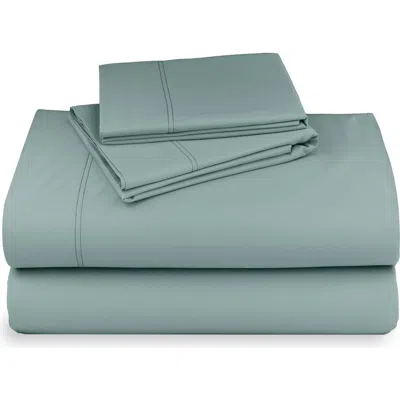 California Design Den Hotel Luxe 800 Thread Count 100% Cotton Sateen Sheet Set In Green
