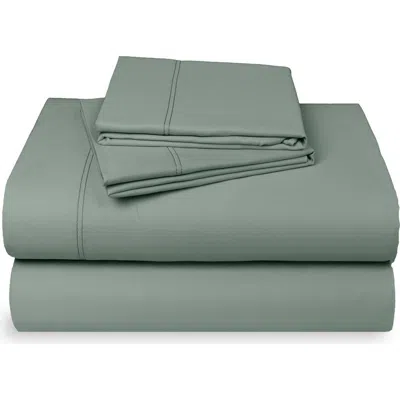 California Design Den Hotel Luxe 800 Thread Count 100% Cotton Sateen Sheet Set In Green