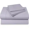 California Design Den Hotel Luxe 800 Thread Count 100% Cotton Sateen Sheet Set In Purple
