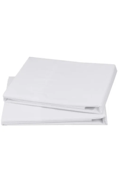California Design Den Set Of 2 Pillowcases In White