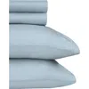 California Design Den Signature Comfort 100% Egyptian Cotton Soft Sateen Sheet Set In Gray