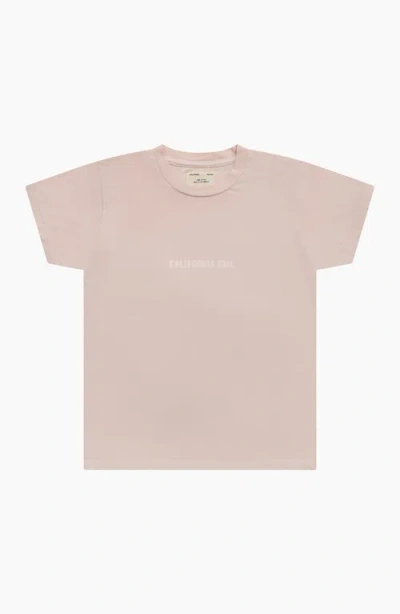 California Incline California Girl Tee In Pink