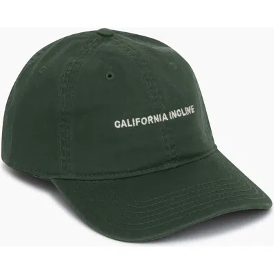 California Incline Canvas Hat In Pattern