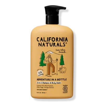 California Naturals Men's 2-in-1 Shampoo & Body Wash