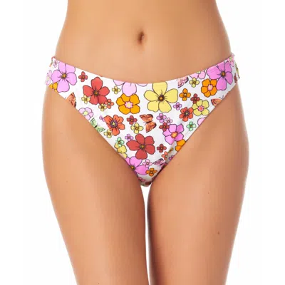 California Waves Womens Floral Hipster Swim Bottom Separates In Multi