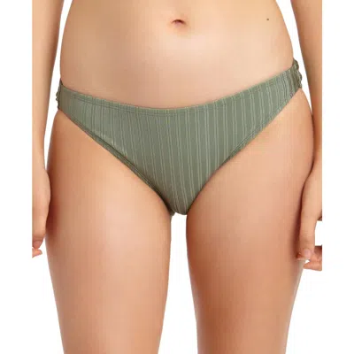 California Waves Womens Hipster Ribbed Swim Bottom Separates In Multi