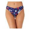 California Waves Womens Printed Hipster Swim Bottom Separates In Multi