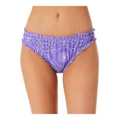 California Waves Womens Printed Hipster Swim Bottom Separates In Multi