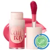 Caliray Socal Superbloom Lip And Cheek Dewy Gloss + Blush Tint Heat Wave 0.19 oz / 5.6 ml
