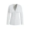 Calissy Women's White Harmonia Blazer