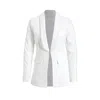 Calissy Women's White Hebe Embellished Blazer