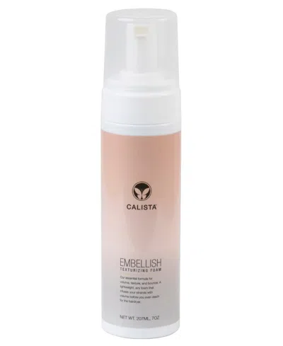 Calista Embellish Texturizing Foam, 7 Oz. In Transparent