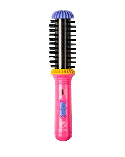 Calista Gogo Mini Round Brush - Flamingo In Peachy Pink