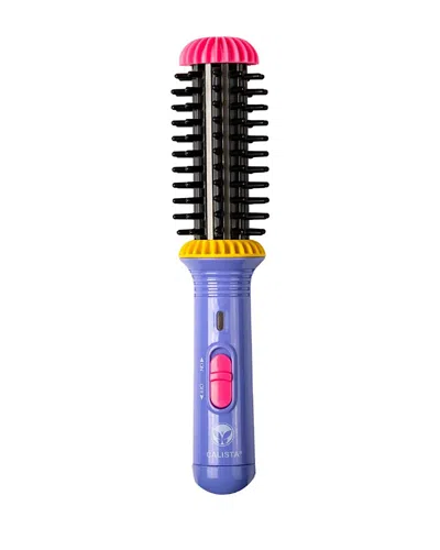 Calista Gogo Mini Round Brush - Flamingo In Periwinkle