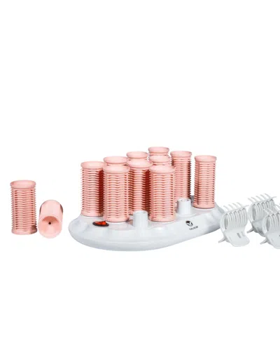 Calista Ion Short Hot Rollers And Claw Clips Set In Transparent