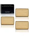 Calithea Skincare Olive Oil Soap With Shea Butter & Oatmeal 3-pack