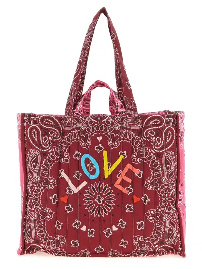 Call It By Your Name Cabas Tote Bag Fuchsia