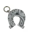 Call It By Your Name Fer A Cheval Horseshoe Bag Charm In Gray