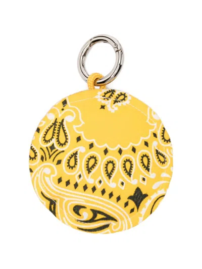 Call It By Your Name Happy Face Keyring In Yellow