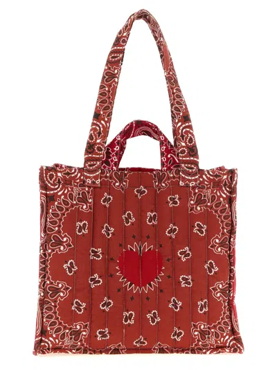 Call It By Your Name Medium 'cabas Hert' Shopping Bag In Red