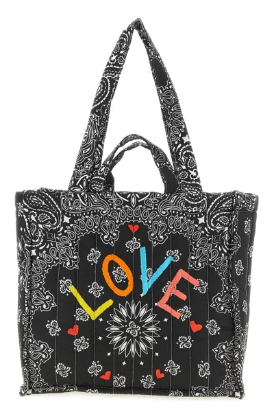 Call It By Your Name Medium 'cabas' Shopping Bag In Black