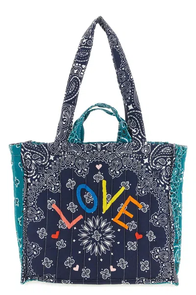Call It By Your Name Medium 'cabas' Shopping Bag In Blue