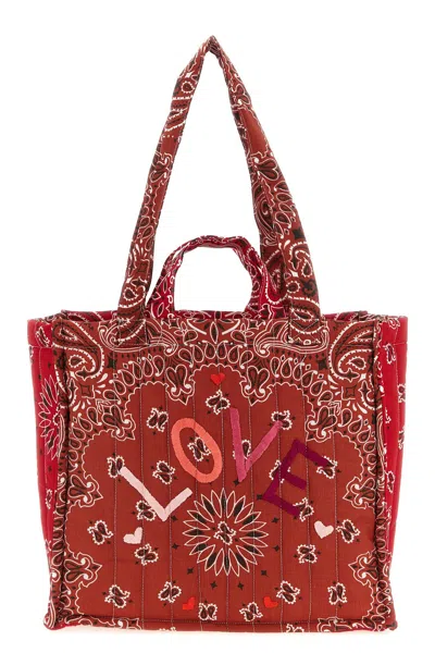 Call It By Your Name Medium 'cabas' Shopping Bag In Red