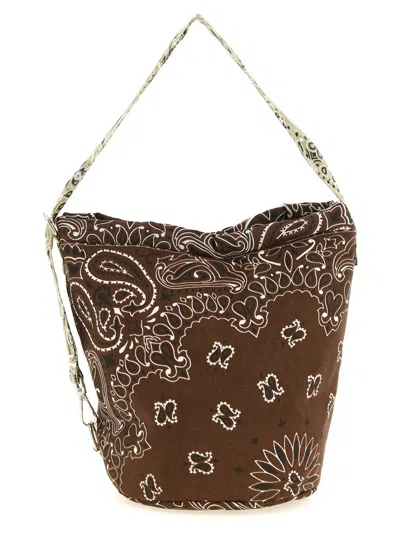 Call It By Your Name Seau Shoulder Bags Brown
