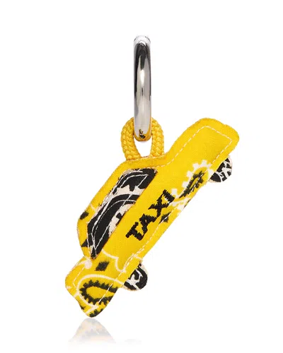 Call It By Your Name Taxi Bag Charm In Noir
