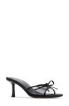 Call It Spring Bettie Bow Slide Sandal In Black