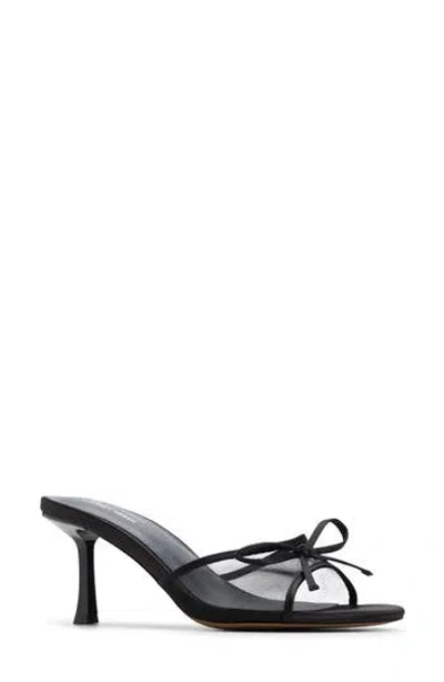 Call It Spring By Aldo Bettie Bow Slide Sandal In Black