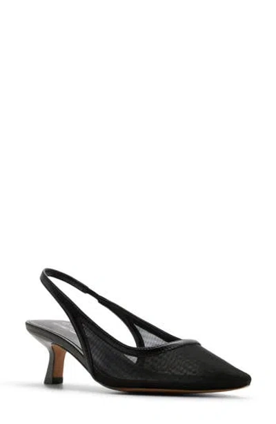 Call It Spring By Aldo Dariahh Mesh Kitten Heel Pump In Black