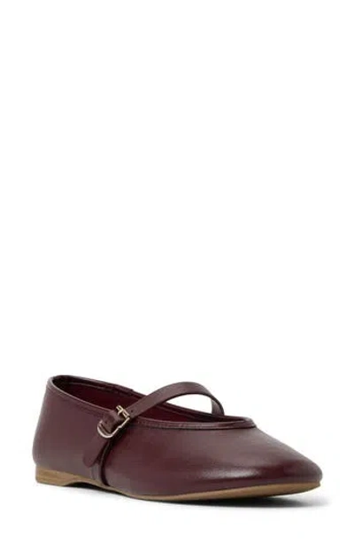 Call It Spring By Aldo Elyiaa Mary Jane Flat In Burgundy