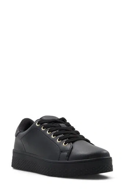 Call It Spring By Aldo Kalinaa Faux Leather Platform Sneaker In Black