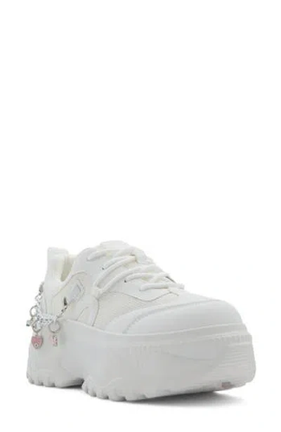 Call It Spring By Aldo Majorrr Platform Faux Leather Sneaker In White
