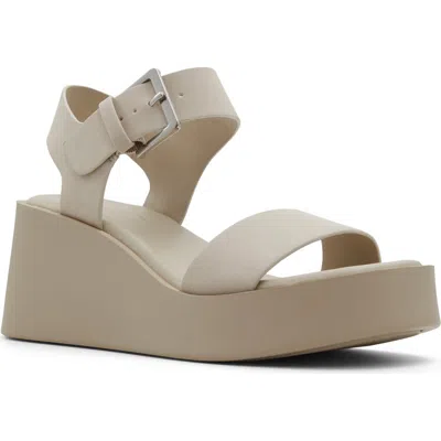 Call It Spring By Aldo Merisa Platform Wedge Sandal In Neutral