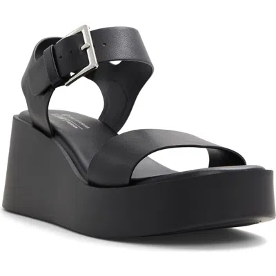 Call It Spring By Aldo Merisa Platform Wedge Sandal In Black