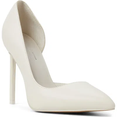 Call It Spring By Aldo Mesmerize Half D'orsay Pump In White