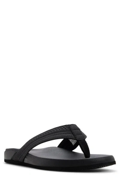 Call It Spring By Aldo Spinnaker Flip Flop In Black