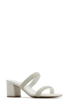 Call It Spring Calianaa Embellished Slide Sandal In White