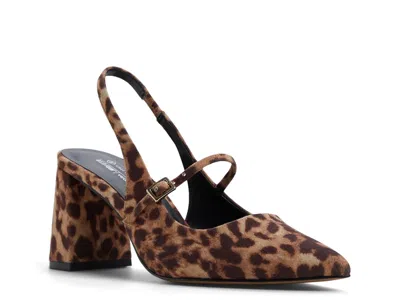Call It Spring Coquettte Slingback Pump In Brown