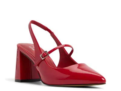 Call It Spring Coquettte Slingback Pump In Red