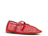 Call It Spring Elyiaa Net Mary Jane Flat In Red