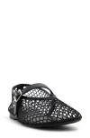 Call It Spring Elyiaa Net Mary Jane Flat In Black