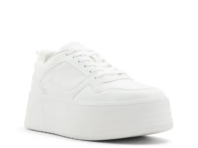 Call It Spring Eviie Platform Sneaker In White